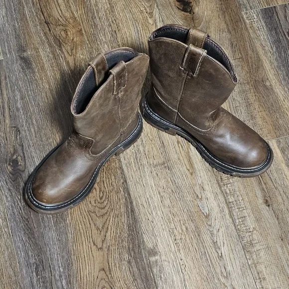 Rocky Brown Kid's Western Boots - Picture 5 of 7